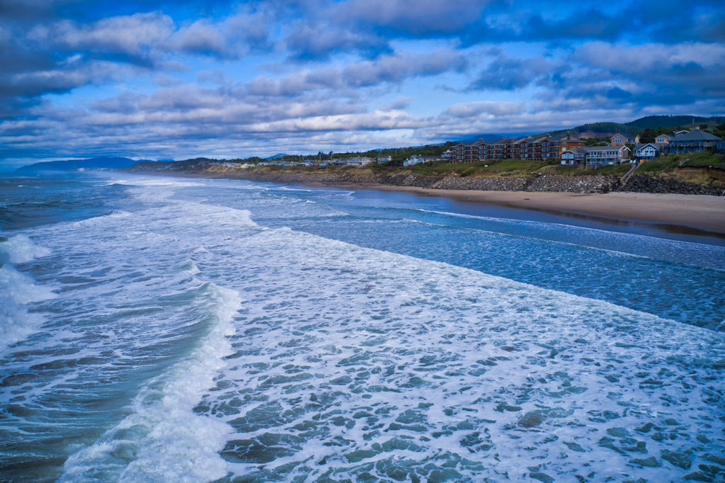 Beauty and Positivity Day 600 - Above the Waves on a Late Fall Day